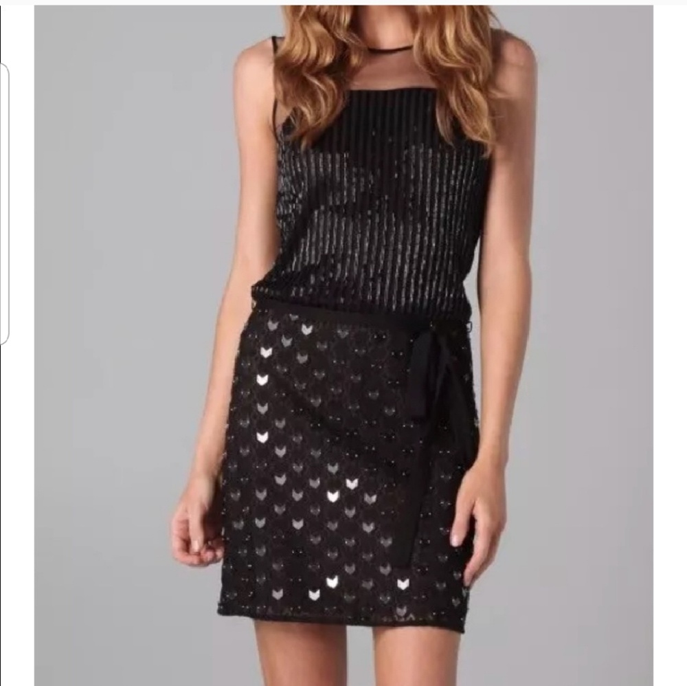 Diane Von Furstenburg Vilhemina beaded dress 4
